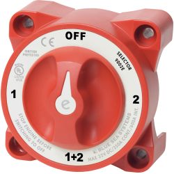 Blue Sea Systems e-Series Selector Battery Switch with AFD | Blackburn Marine Supply